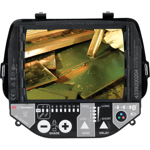 Filtre auto-assombrissant &agrave; teinte variable Speedglas G5, 2-4/5" la x 4-1/4" h Champ de vision, Pour utilisation avec Casques G5-01 et G5-03 Fastek