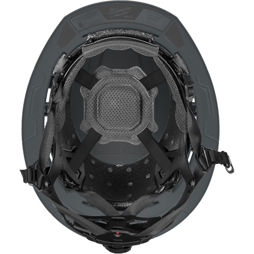 Casque de s&eacute;curit&eacute; BOLT &agrave; rebord complet, suspension &agrave; 4 points, Suspension Rochet, ANSI type II/CSA type 2 Fastek