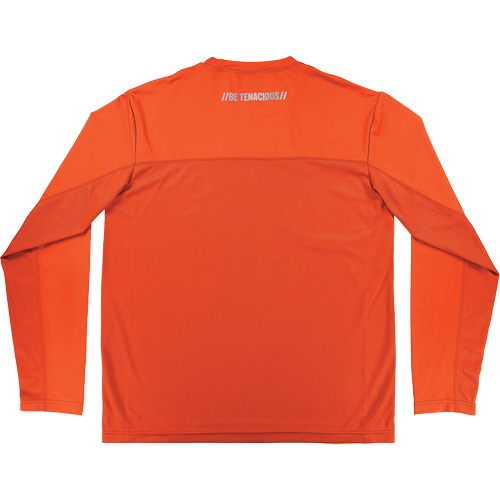Chill-Its 6689 Cooling Long Sleeve Sun Shirt with UV Protection, Orange, Small Fastek
