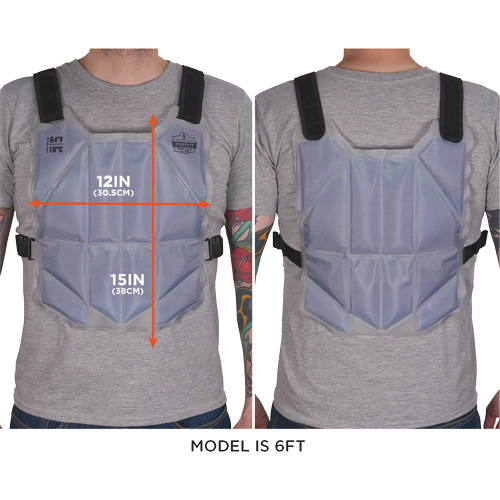 Veste de refroidissement de changement de phase Chill-Its6210, Taille unique, Bleu Fastek