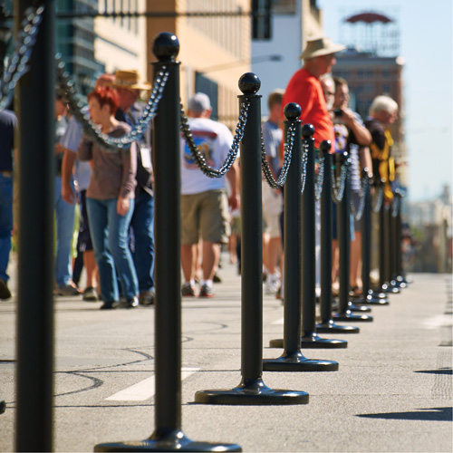 Plastic Barrier Chain, Green Fastek