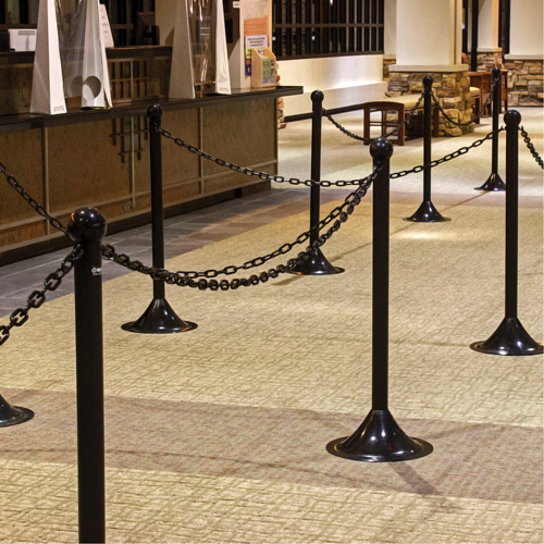 Plastic Barrier Chain, Green Fastek