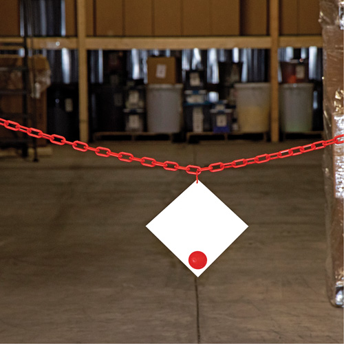 Plastic Barrier Chain, Green Fastek