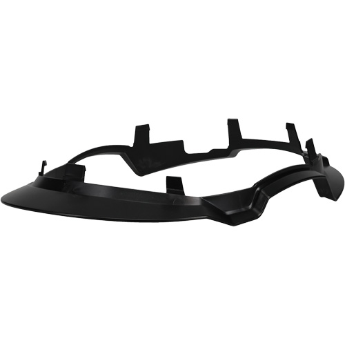 Bordure &eacute;troite compl&egrave;te &agrave; agrafe pour casque d'alpiniste RZRBack, blanc Fastek