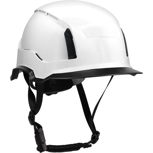 Bordure &eacute;troite compl&egrave;te &agrave; agrafe pour casque d'alpiniste RZRBack, blanc Fastek
