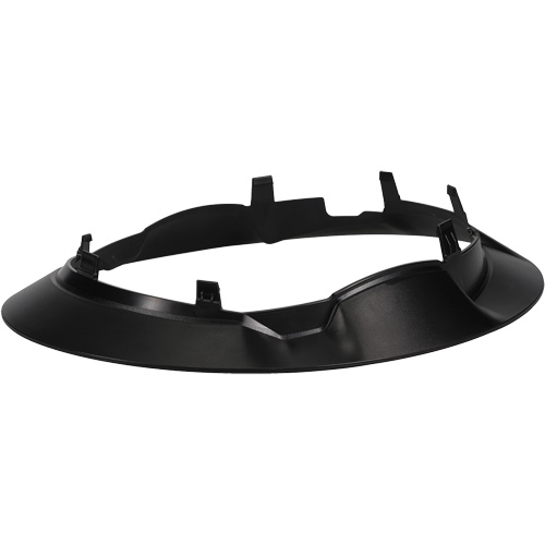 Wide Clip-On Full Brim for RZRBack Climbing Helmet, White Fastek