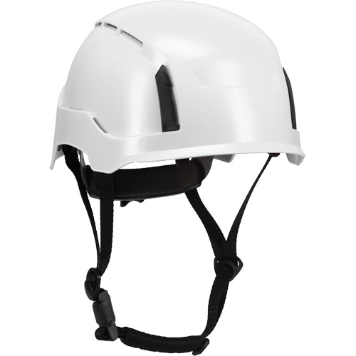 RZRBack Industrial Climbing Helmet, Meets CSA Type 2, Ratchet Suspension, Vented Fastek