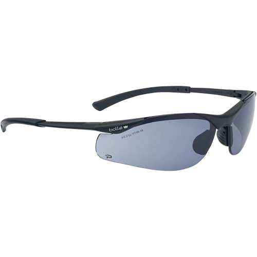 Lunettes de s&eacute;curit&eacute; Contour BSSI, Lentille Brun/Fum&eacute;e, Antibu&eacute;e/Anti-&eacute;gratignures, ANSI Z87+ Fastek