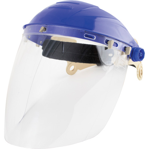 Faceshield with Browguard, Polypropylene Fastek