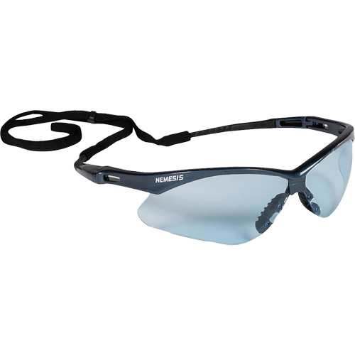 Lunettes de s&eacute;curit&eacute; Nemesis Kleen-Guard, Lentille Bleu p&acirc;le, ANSI Z87+ Fastek