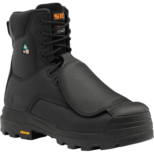 Vulcan Work Boots with External Metguard, Leather, Size 5, Impermeable Fastek