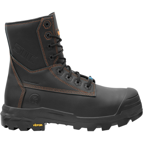 Metpro Flex Work Boots with Metguard, Leather, Size 9-1/2, Impermeable Fastek