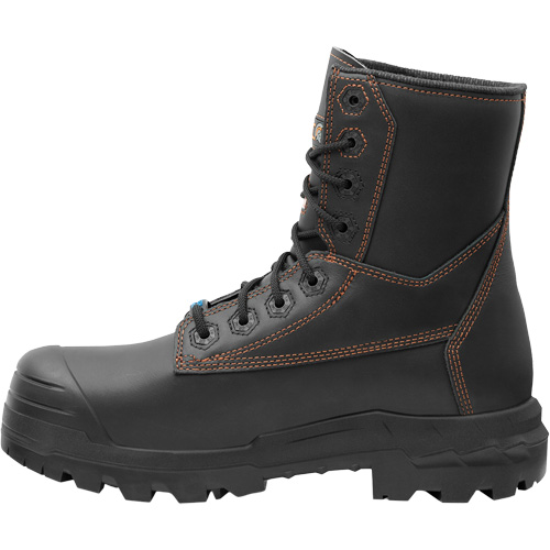 Metpro Flex Work Boots with Metguard, Leather, Size 9-1/2, Impermeable Fastek