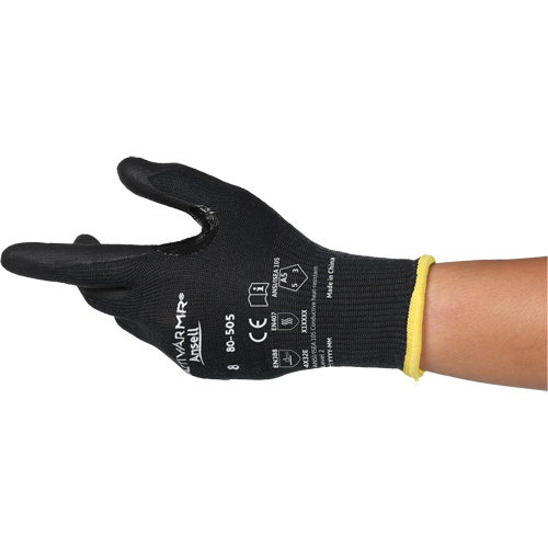 ActivArmr&reg; 80-505 Conductive Heat & Cut-Resistant Gloves, Size 8, 13 Gauge, Foam Nitrile Coated, Kevlar&reg;/Intercept Shell, ASTM ANSI Level A5/EN 388 Level E Fastek