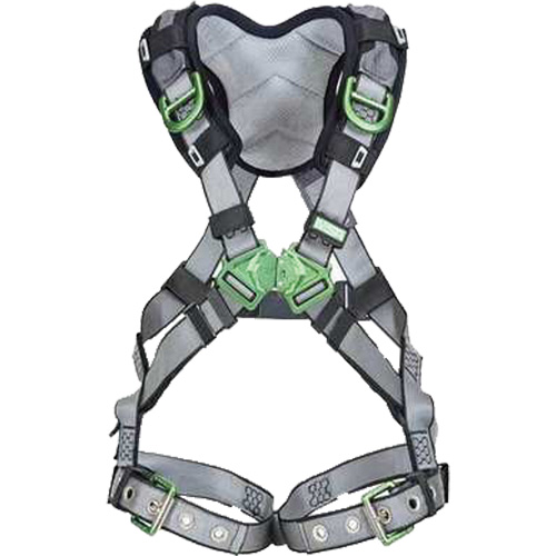 V-FIT Full Body Safety Harness, CSA Certified, Class AEP, Super Extra Large, 400 lbs. Cap. Fastek