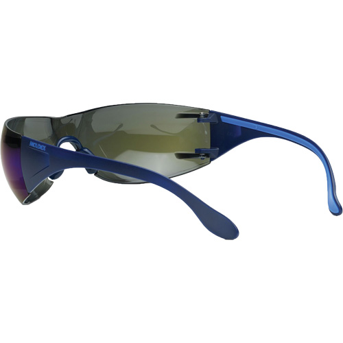 Adapt Lite Safety Glasses, Blue Mirror Lens, Anti-Fog/Anti-Scratch, ANSI Z87+/Meets/Exceeds CSA Z94.3 Fastek