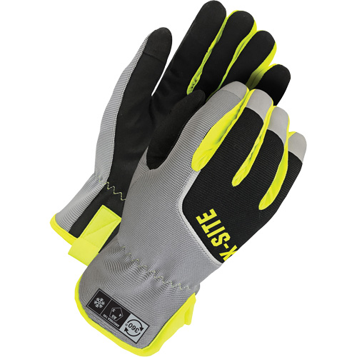X-Site&reg; Cut-Resistant Lined Touch Screen Performance Gloves, Size Medium, Thinsulate/Microfibre/Spandex Shell, ASTM ANSI Level A5 Fastek