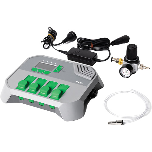 Moniteur de gaz GX4 avec cartouche CO de 5 ppm et ensemble d'adaptateur d'alimentation Fastek