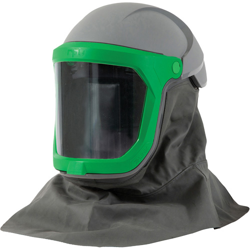 RPB Z-Link Respirator with Safety Lens & Shoulder Cape, Facepiece Respirator/Welding Helmet Fastek