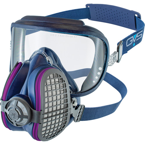 Elipse Integra&reg; P100 NIOSH Respirator with Replacement Filters, Elastomer/Thermoplastic, Medium/Large Fastek
