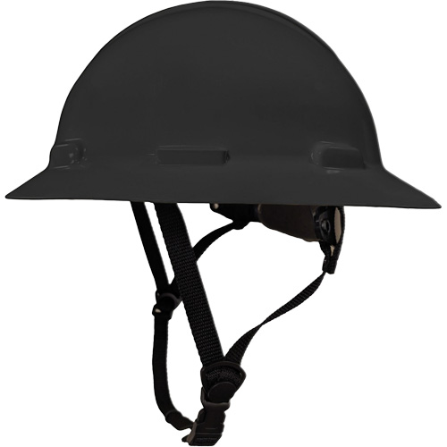 Casque de s&eacute;curit&eacute; &agrave; bordure compl&egrave;te LIDGUARD avec mentonni&egrave;re, R&eacute;pond aux normes CSA type 2, Suspension Rochet, Ventil&eacute; Fastek