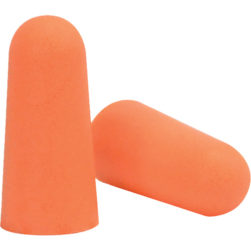 SEALTEC33 Orange Tapered PU Foam Disposable Earplugs, Bulk - B Fastek