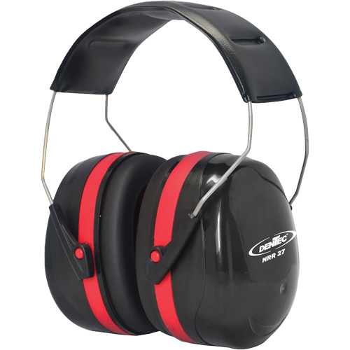 Cache-oreille SEALTEC de s&eacute;rie 500 avec bras doubles en acier inoxydable, Bandeau, 27 dB NRR dB Fastek