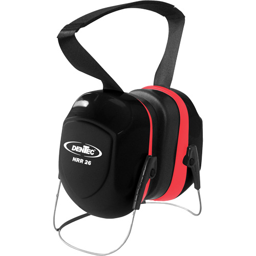 Cache-oreille SEALTEC de s&eacute;rie 500 avec bras doubles en acier inoxydable, Cordon cervical, 26 dB NRR dB Fastek