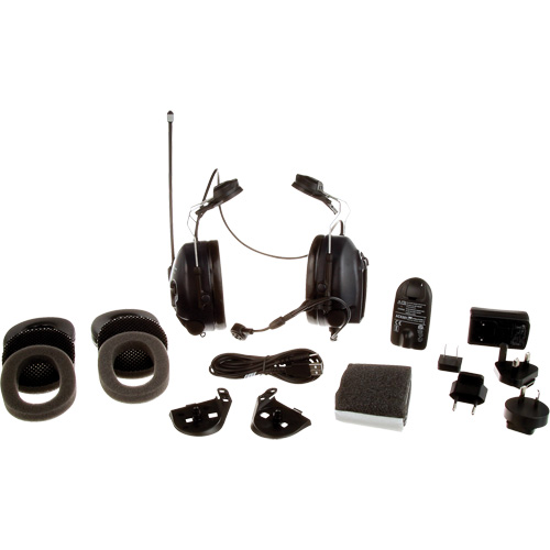 Casque d'&eacute;coute Peltor WS LiteCom Plus, Style Fixation pour casque Fastek