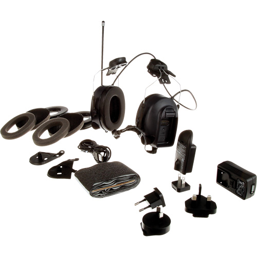 Casque d'&eacute;coute Peltor WS LiteCom Plus, Style Fixation pour casque Fastek