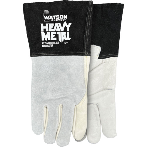 Womans Fabulous Fabricator Welding Gloves, Grain Cowhide, Size Small Fastek