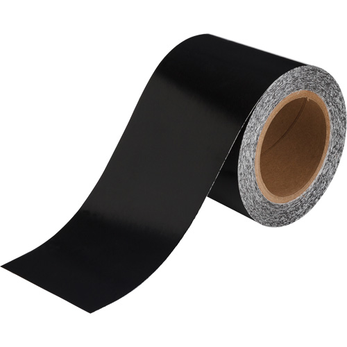 Pipe Marker Tape, 90', Black Fastek