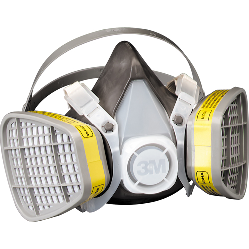Organic Vapour/Acid Gas Respirator, Elastomer/Thermoplastic, Medium Fastek