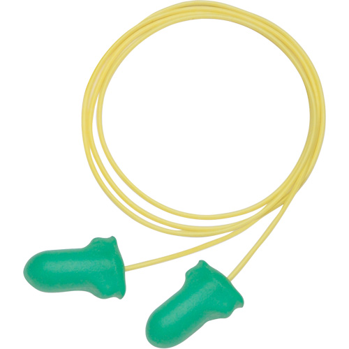 Howard Leight Maximum Lite Low-Pressure Foam Earplugs, Pair - Polybag, Corded Fastek