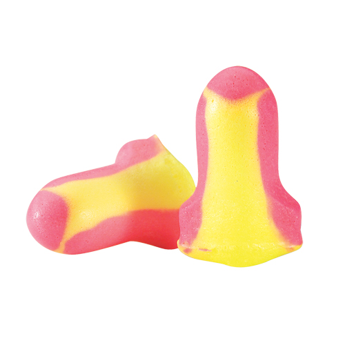 Howard Leight Laser Lite&reg; Multi-Colour Foam Earplugs, Pair - Polybag Fastek