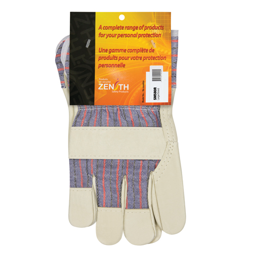 Abrasion-Resistant Comfort Fitters Glove, Large, Grain Pigskin Palm, Cotton Inner Lining Fastek