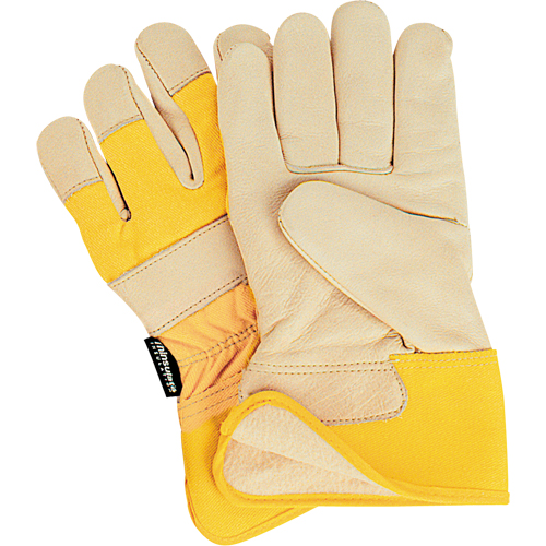 Premium Superior Warmth Fitters Gloves, X-Large, Grain Cowhide Palm, Thinsulate Inner Lining Fastek