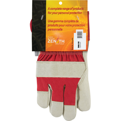 Superior Warmth Winter-Lined Fitters Gloves, Large, Grain Pigskin Palm, Thinsulate Inner Lining Fastek