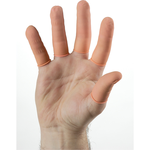 QRP&reg; Latex Clean Room Anti-Static Fingercots Fastek
