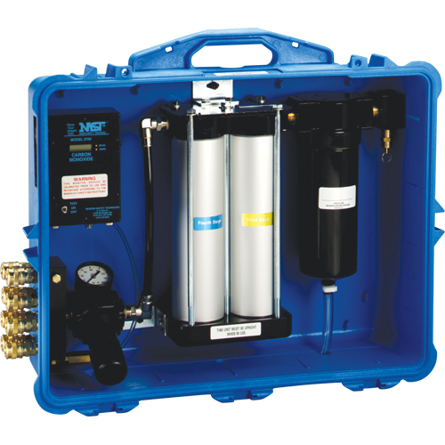 Portable Compressed Air Filter and Regulator Panels, 100 CFM Capacity Fastek