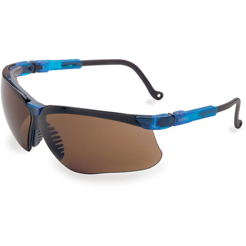 Uvex&reg; Genesis&reg; Safety Glasses, Brown Lens, Anti-Scratch, Meets/Exceeds CSA Z94.3 Fastek