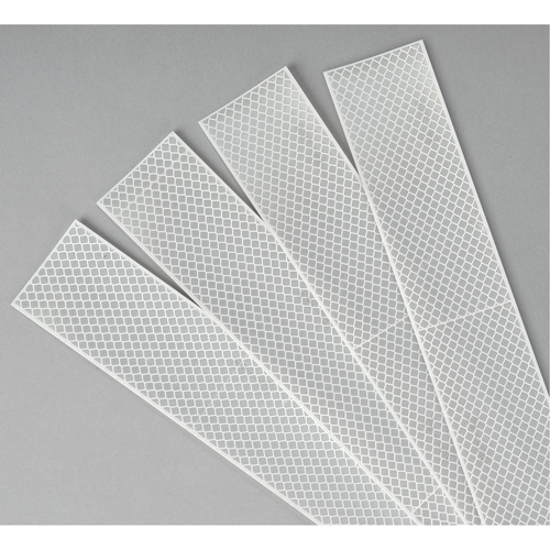 3M Scotchlite Diamond Grade Conspicuity Sheeting Series 983, 2" W x 12" L, White Fastek
