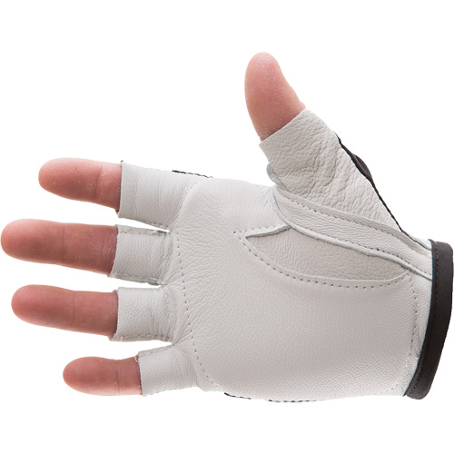 Anti-Impact Right-Hand Glove, Size Medium, Goatskin/Split Leather Palm Fastek