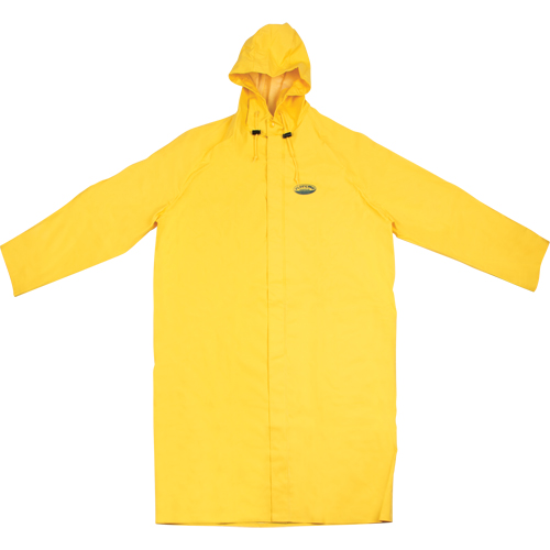 Hurricane Flame Retardant/Oil Resistant Rain Suit - 48" Coat, 3X-Large, Yellow Fastek