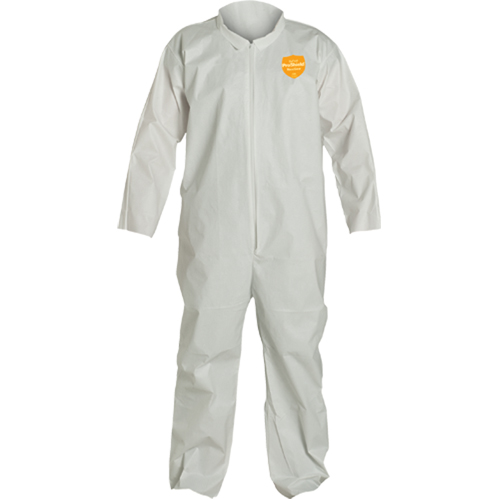 ProShield&reg; 60 Coveralls, X-Large, White, Microporous Fastek