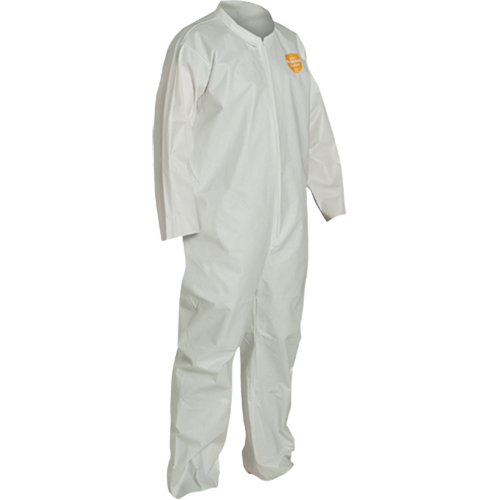 ProShield&reg; 60 Coveralls, X-Large, White, Microporous Fastek