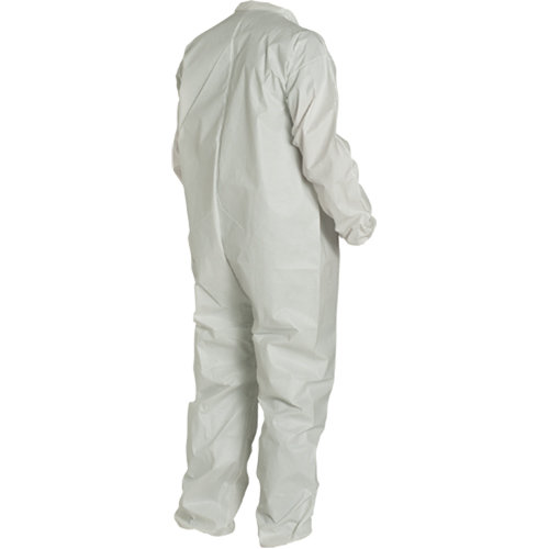 ProShield&reg; 60 Coveralls, Small, White, Microporous Fastek