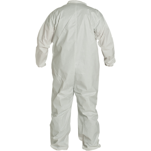 ProShield&reg; 60 Coveralls, Small, White, Microporous Fastek