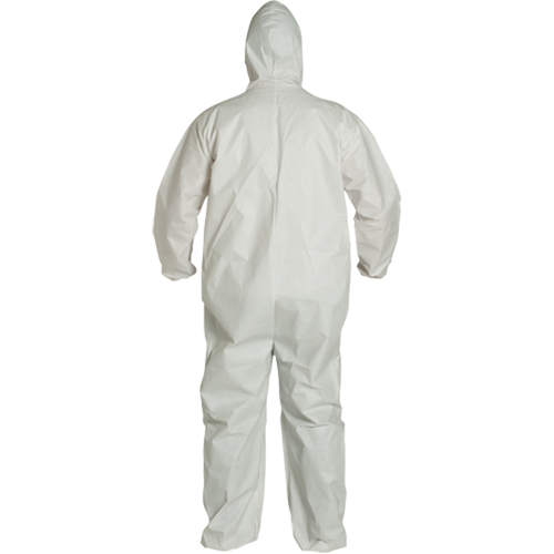 ProShield&reg; 60 Coveralls, Small, White, Microporous Fastek