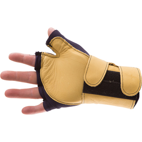 Premium Impact & Repetitive Strain Protective Right-Hand Glove, Size X-Small, Grain Leather Palm Fastek